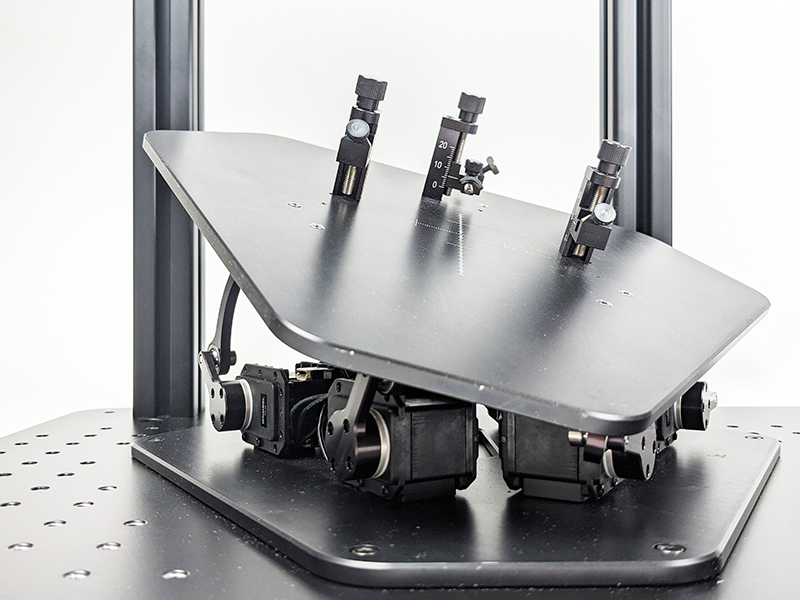 Hexapod design allows for ultimate precision and stability